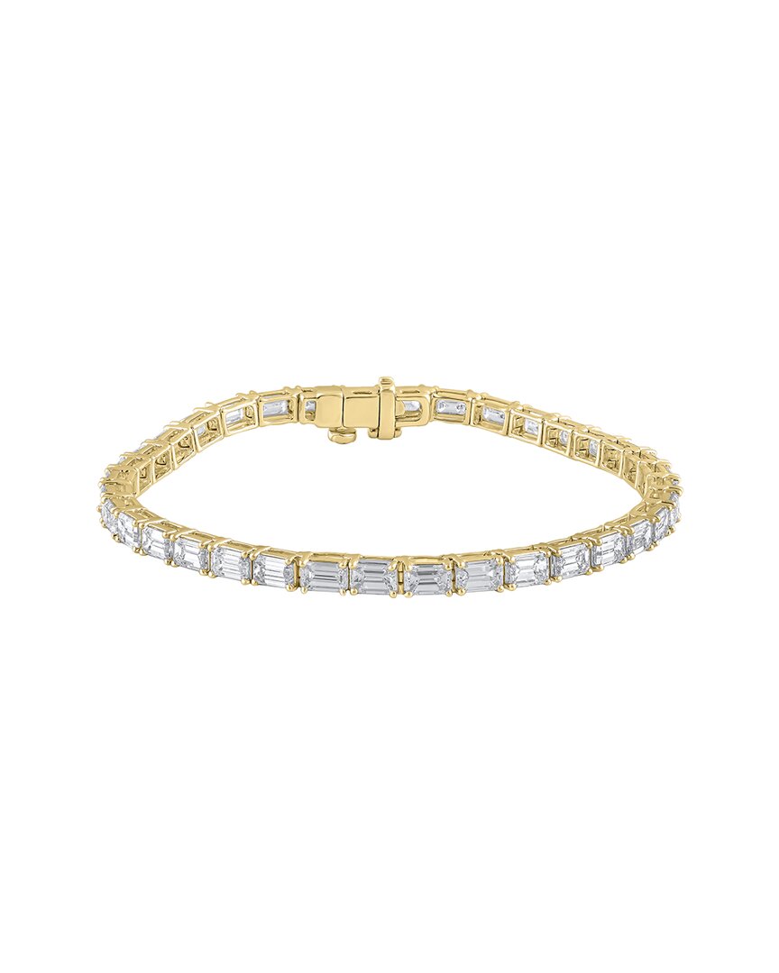 Shop Lab Grown Diamonds 14k 9.00 Ct. Tw. Lab Grown Diamond Bracelet