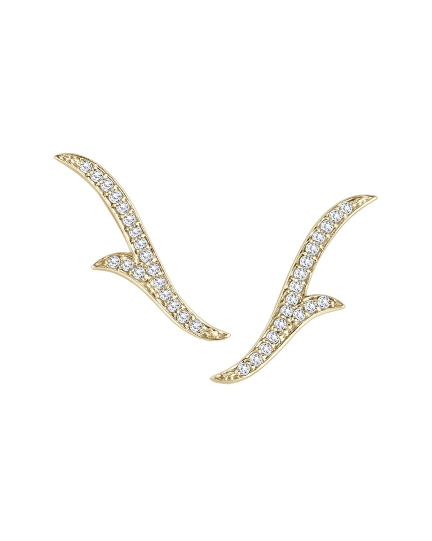 Diamond Select Cuts 14k 0.18 Ct. Tw. Diamond Earrings In Gold