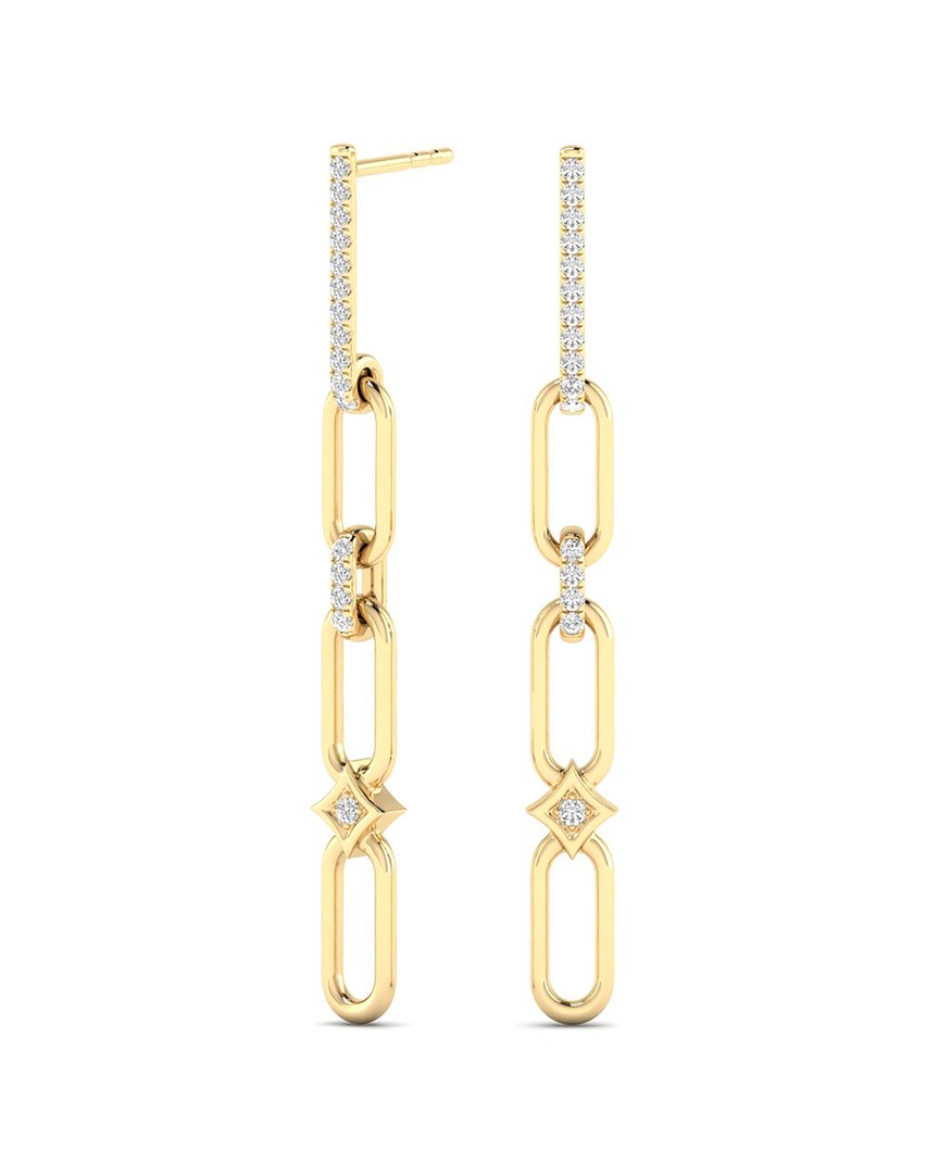 Diamond Select Cuts 14k 0.25 Ct. Tw. Diamond Earrings In Gold