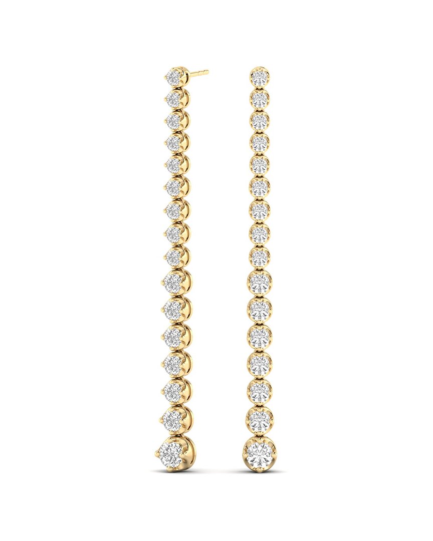 Diamond Select Cuts 14k 3.2 Ct. Tw. Diamond Earrings