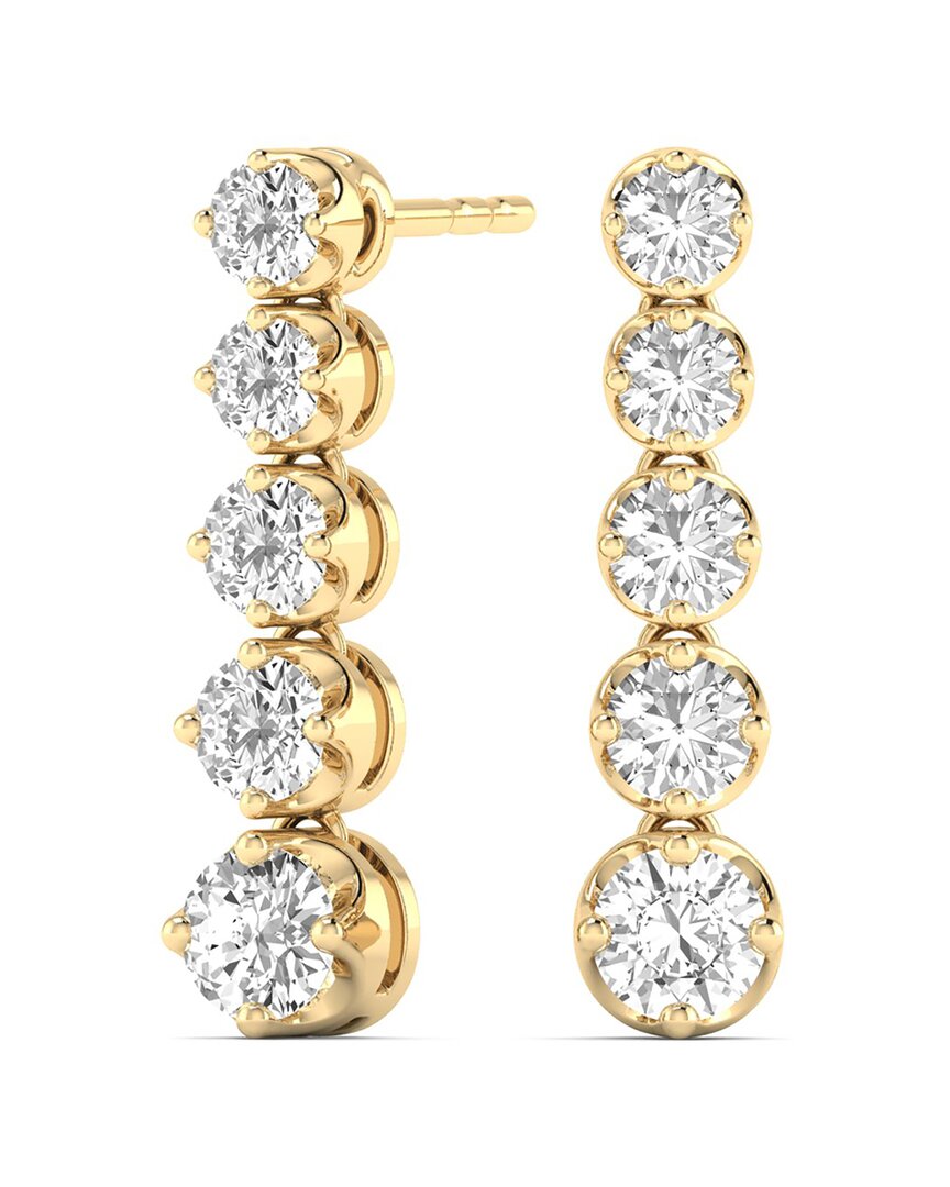 Diamond Select Cuts 14k 0.88 Ct. Tw. Diamond Earrings