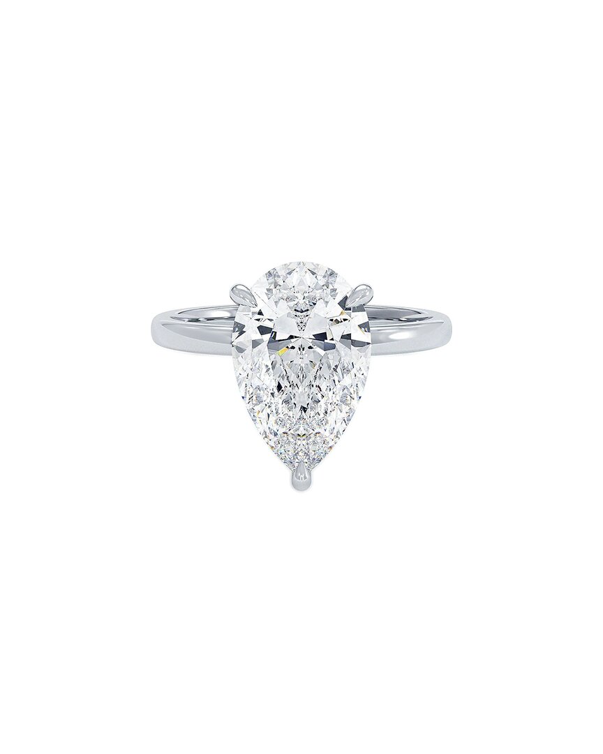Lab Grown Diamonds 14k 3.00 Ct. Tw. Lab-grown Diamond Ring In Silver
