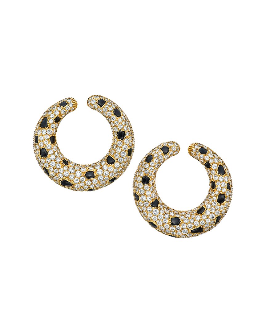 Cartier 18k Diamond Earrings (authentic )