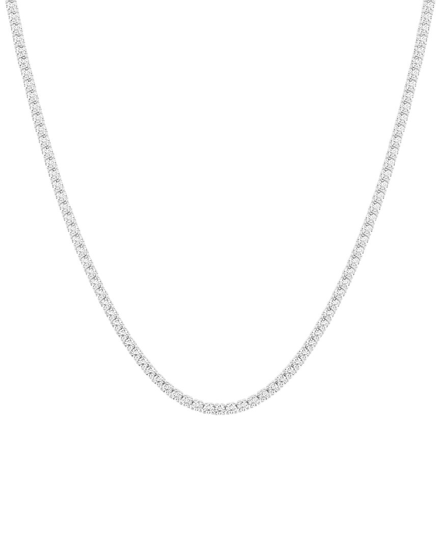 Lab Grown Diamonds 14k 10.00 Ct. Tw. Lab-grown Diamond Tennis Necklace