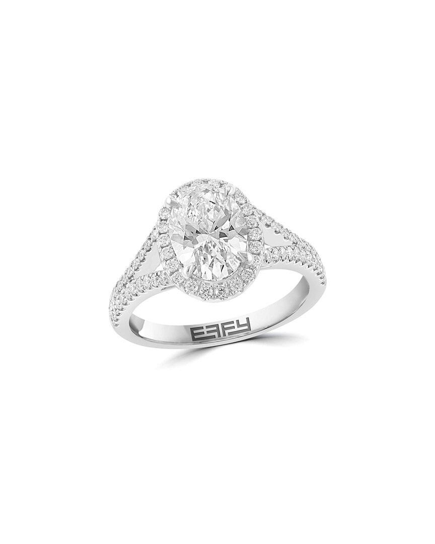 Effy Fine Jewelry 14K 2.46 ct. tw. Lab-Grown Diamond Ring
