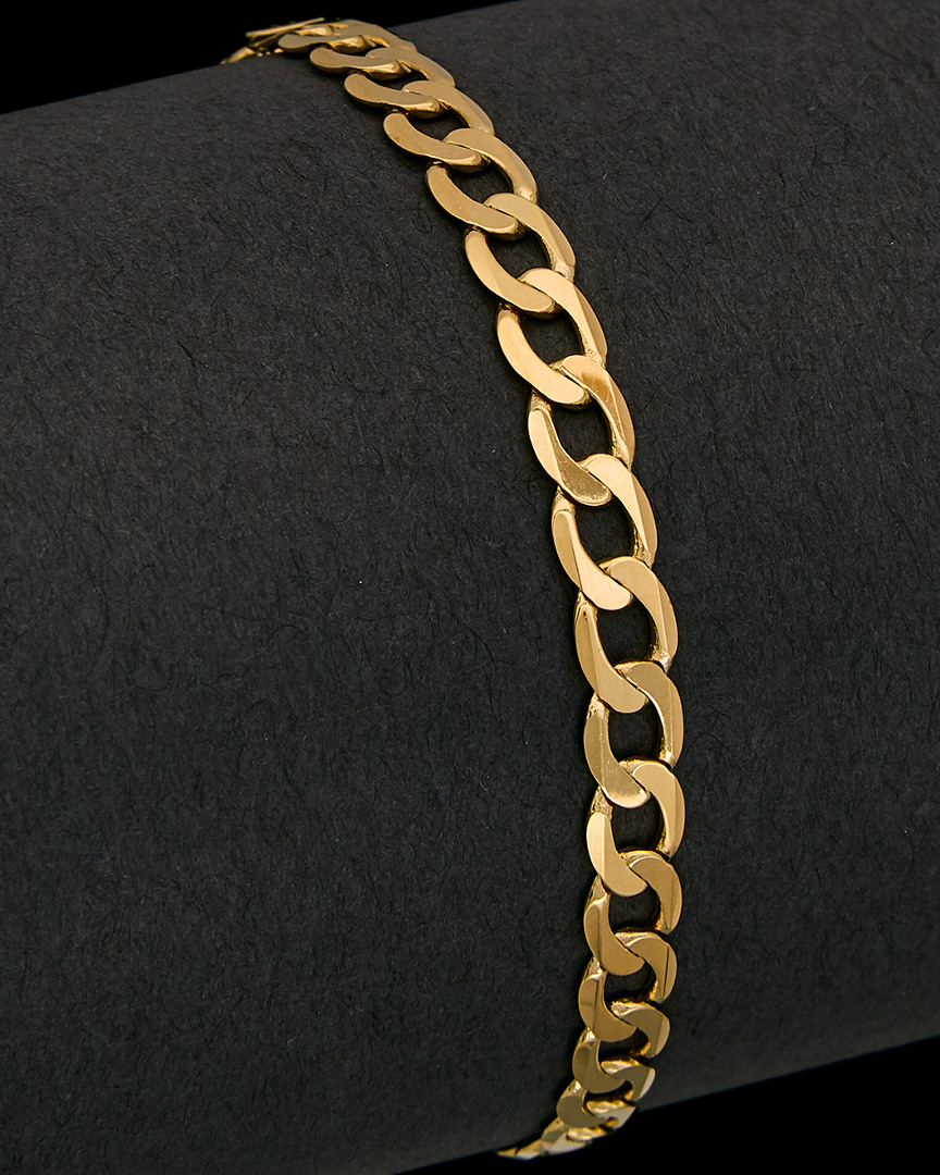 Smartbargains.com 18k Italian Gold Curb Link Bracelet