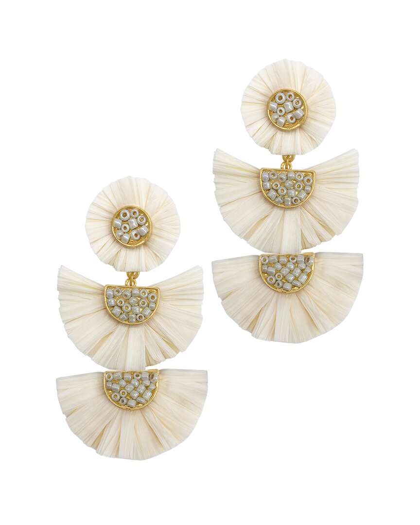 Adornia 14k Plated Statement Earrings