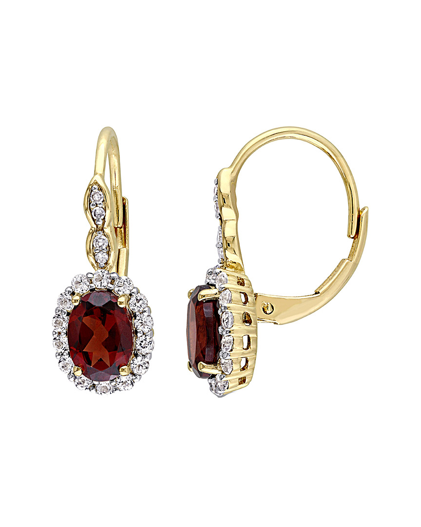 Rina Limor 14k 2.78 Ct. Tw. Diamond & Gemstone Earrings