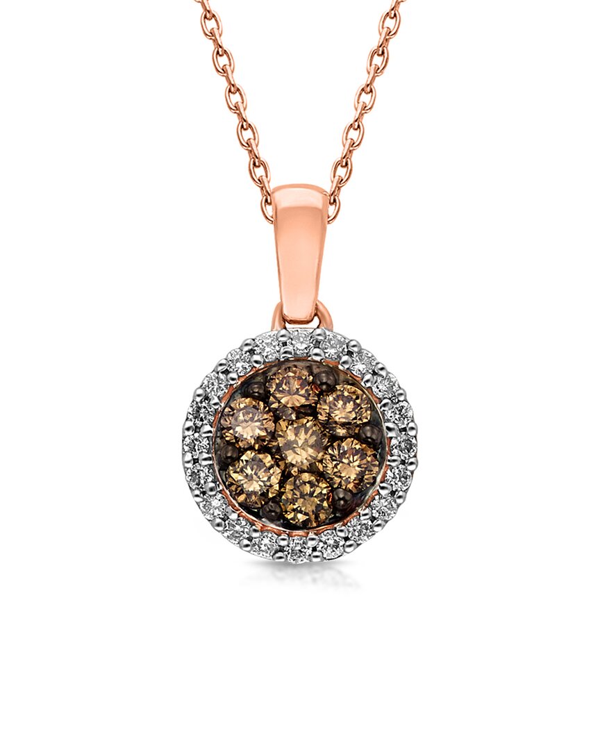 Kallati 14k Rose Gold 0.50 Ct. Tw. Diamond Necklace