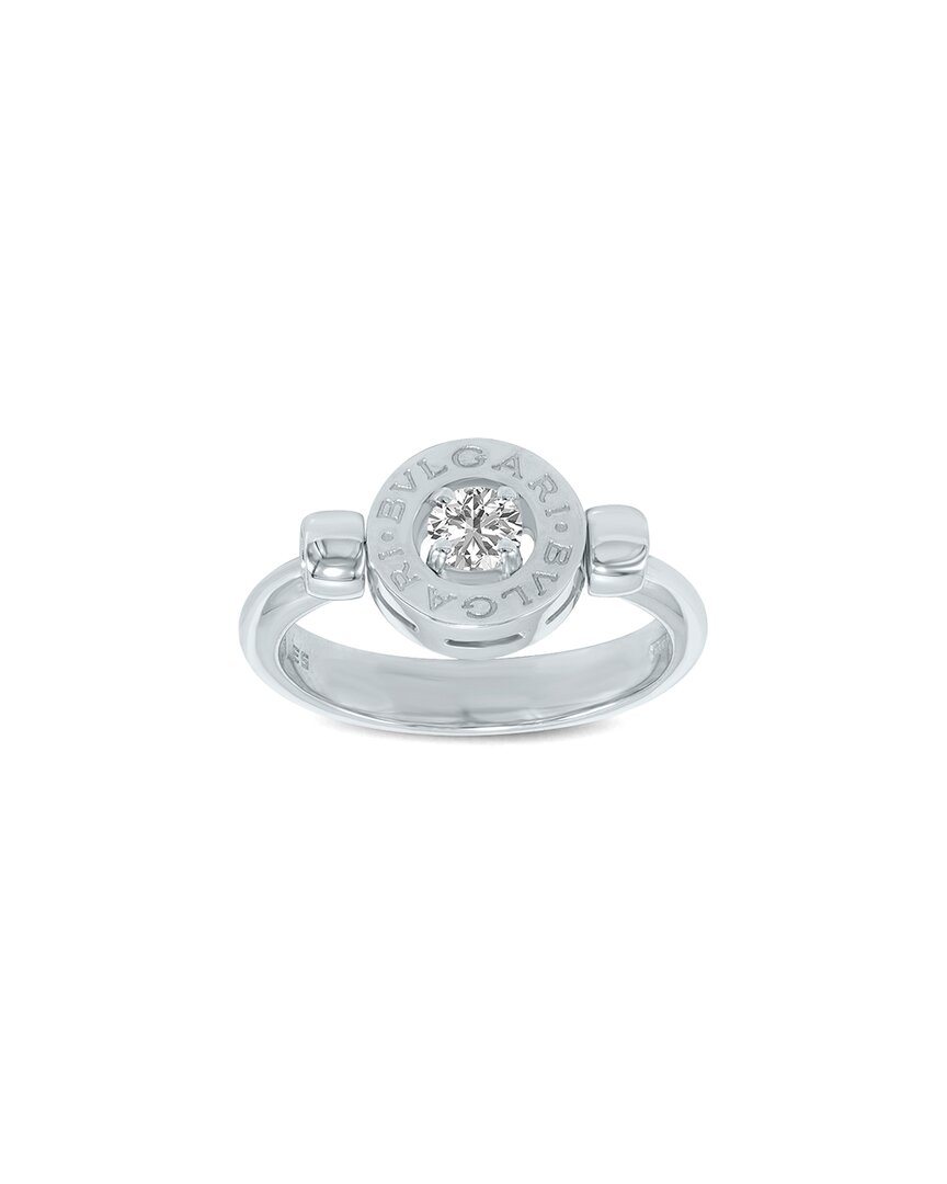 Bulgari 18k 0.10 Ct. Tw. Diamond Ring
