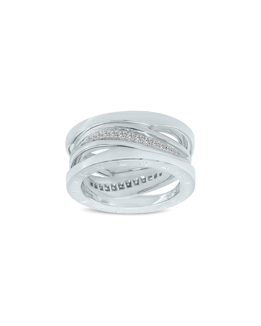 Bulgari 18k 0.20 Ct. Tw. Diamond Ring