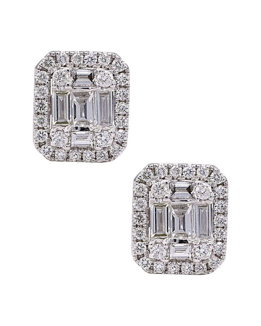 DIANA M. DIANA M. FINE JEWELRY 14K 0.84 CT. TW. DIAMOND STUDS