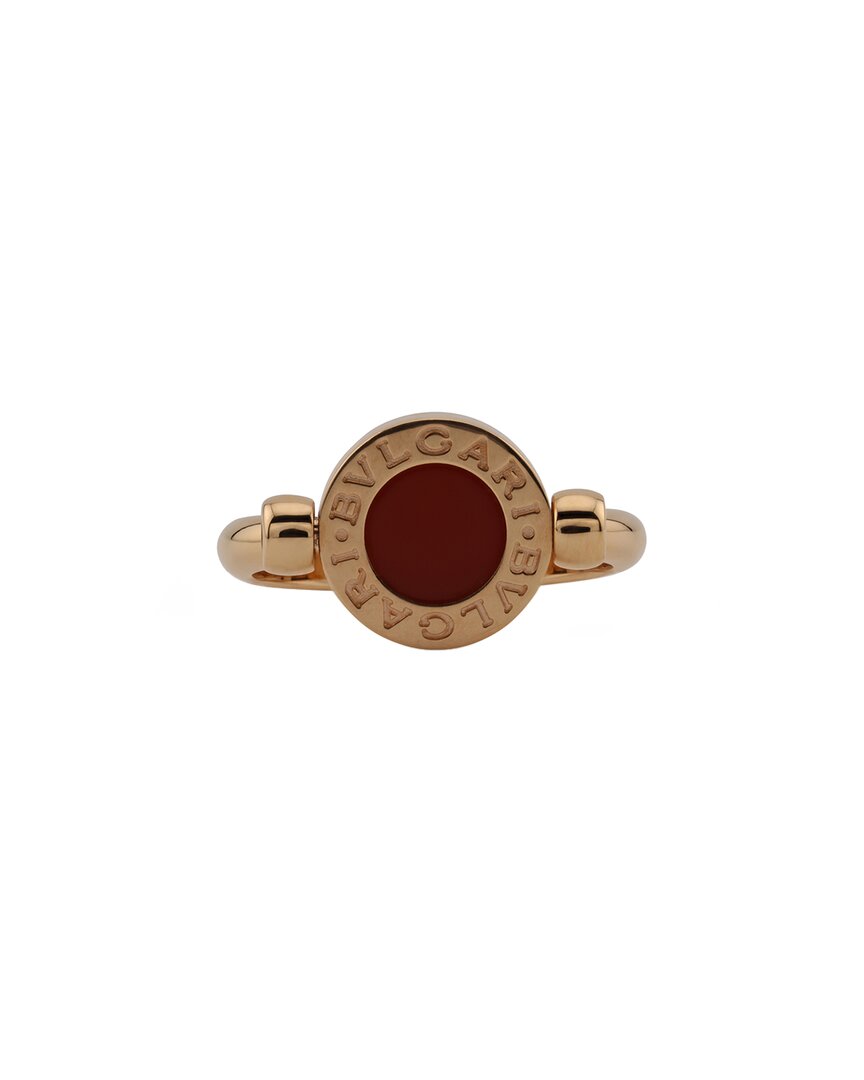 Bulgari 18k Rose Gold 1.00 Ct. Tw. Red Tourmaline Ring