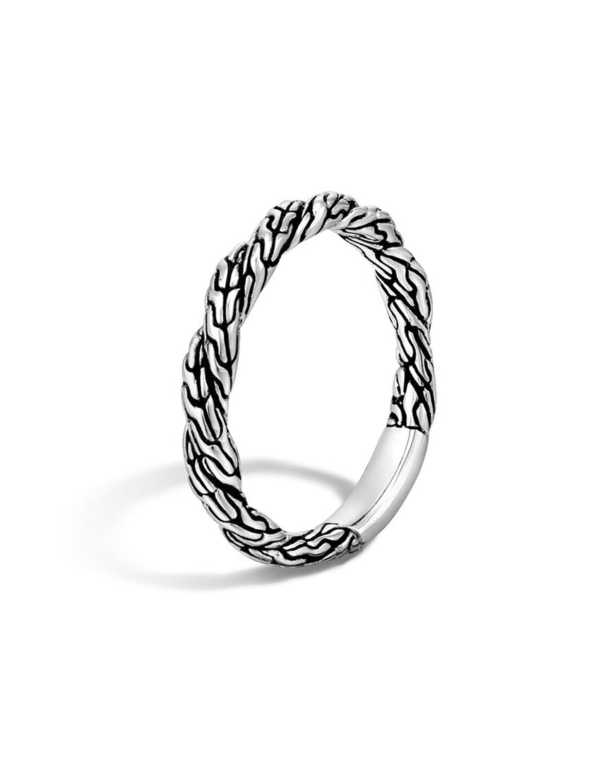 John Hardy Sterling Silver Twist Ring