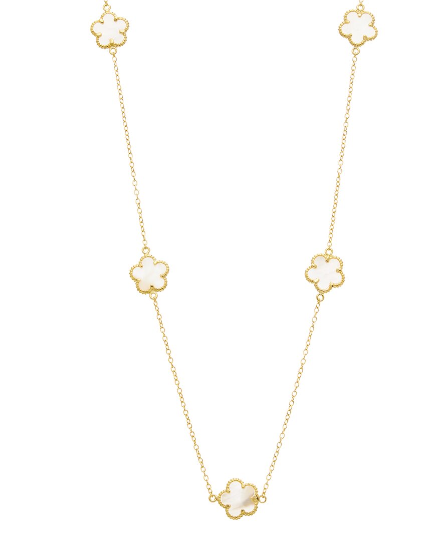 Juvell 18k Plated Clover Necklace