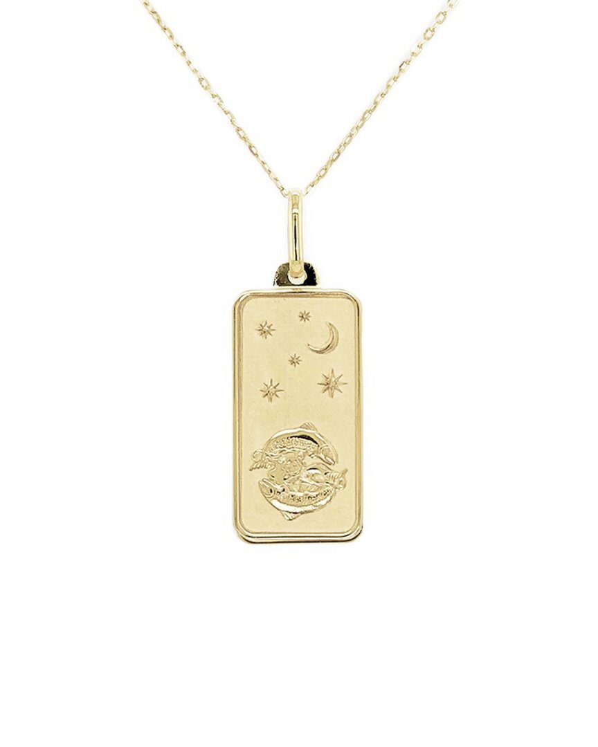 Sabrina Designs 14k Pisces Zodiac Necklace