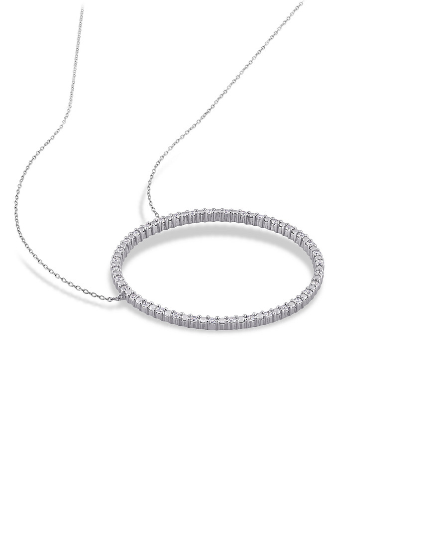 Rina Limor 10k 0.70 Ct. Tw. Diamond Circle Necklace
