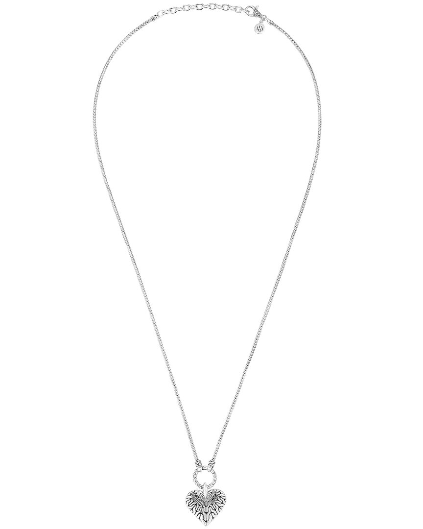 Shop John Hardy Classic Chain Silver Wave Necklace