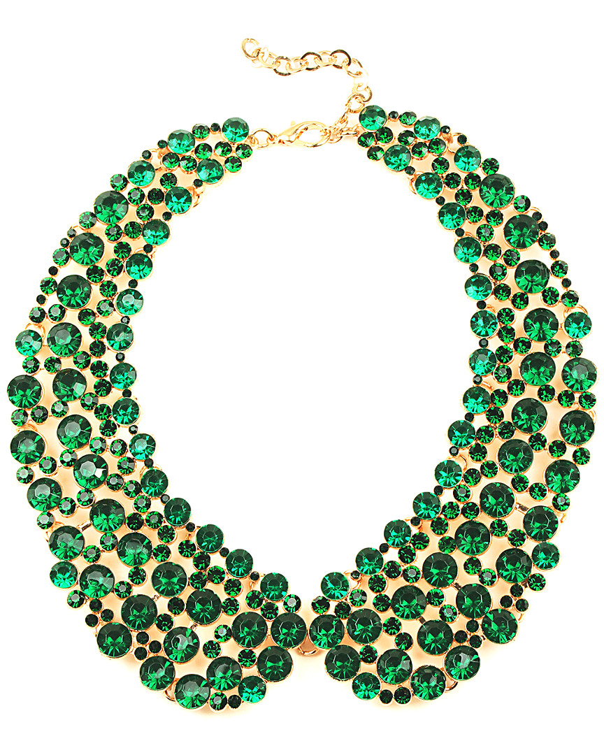 Eye Candy La Eye Candy Los Angeles Crystal Collar Statement Necklace