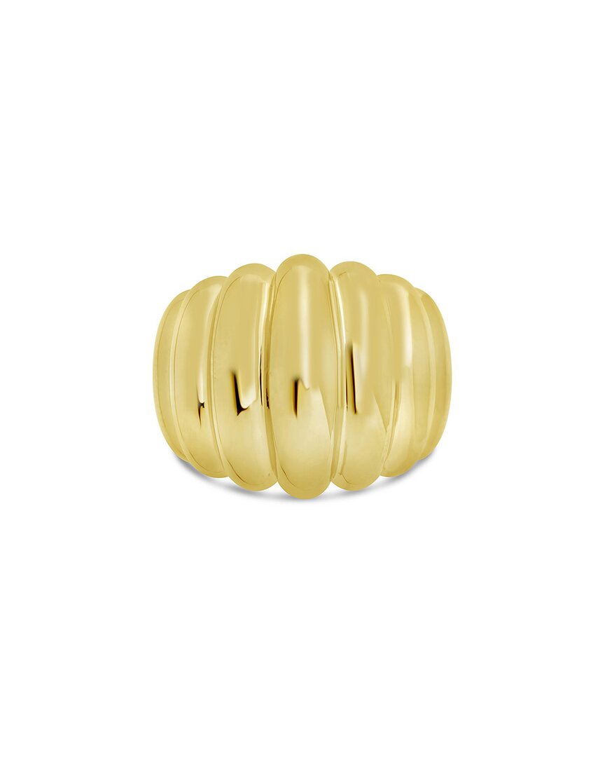 Sterling Forever 14k Plated Bubble Dome Statement Ring