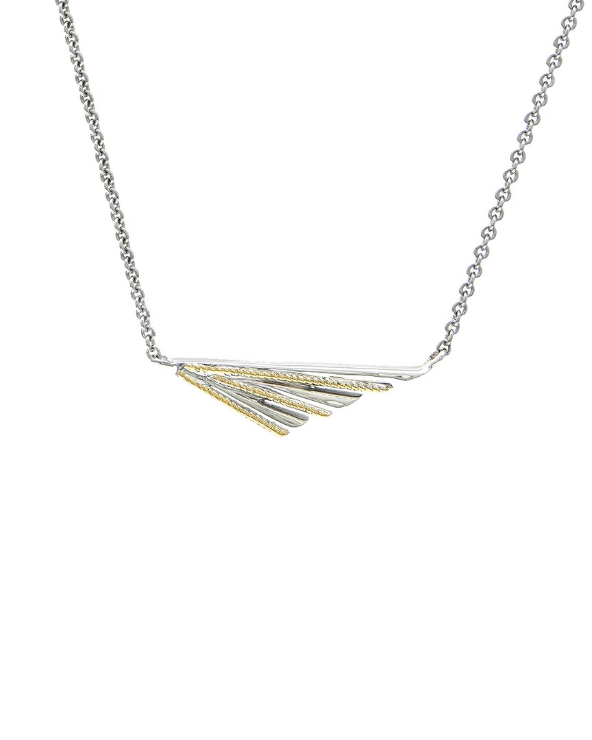 Andrea Candela Pegasus 18k & Silver Necklace