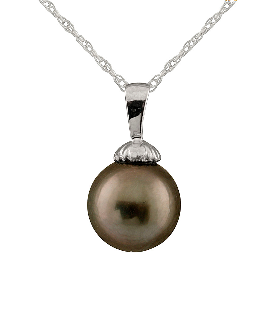 Masako Pearls Splendid Pearls 14k 10-10.5mm Tahitian Pearl Necklace