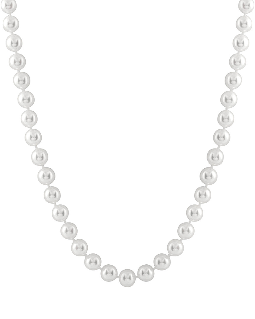 Masako Pearls Splendid Pearls 14k 7-8mm Akoya Pearl Necklace