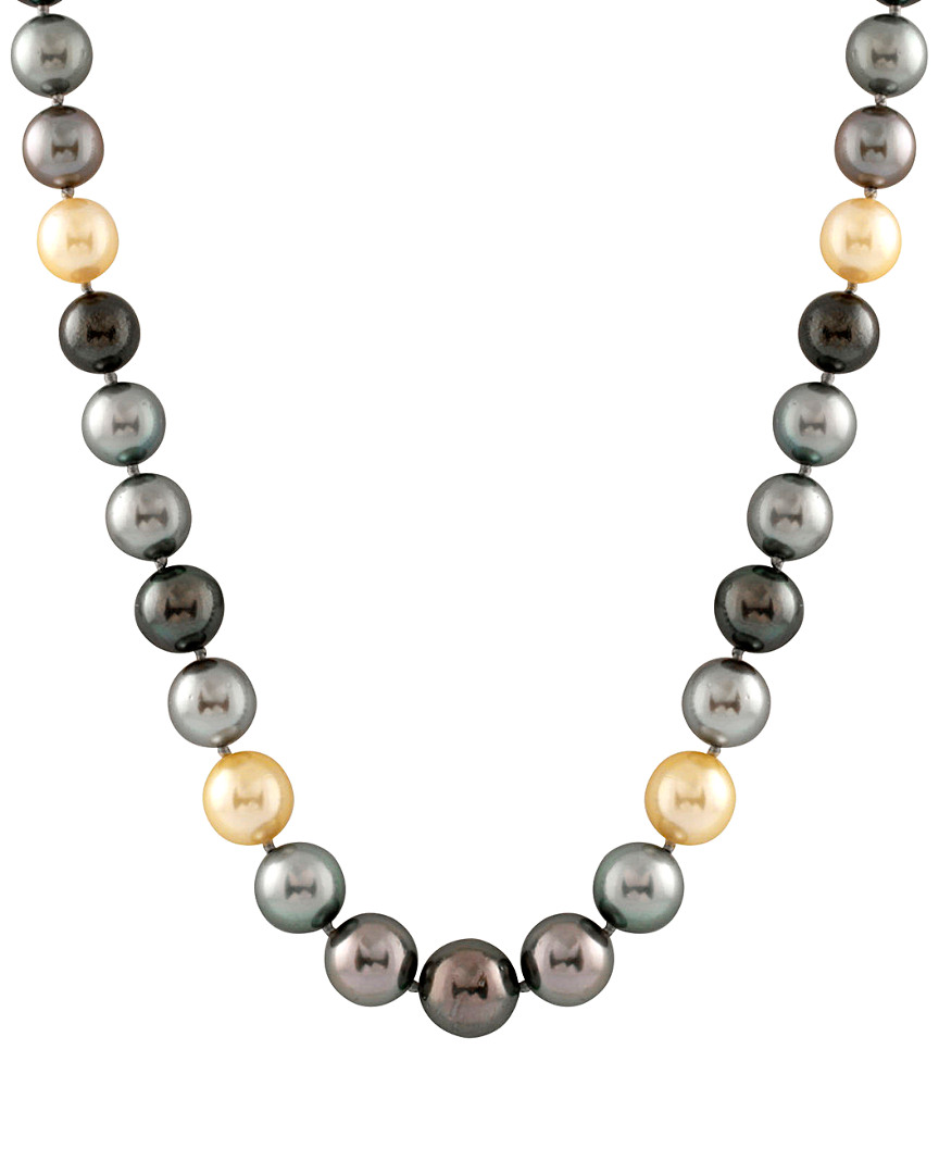 Splendid Pearls 14k 11-14mm South Sea & Tahitian Pearl Necklace