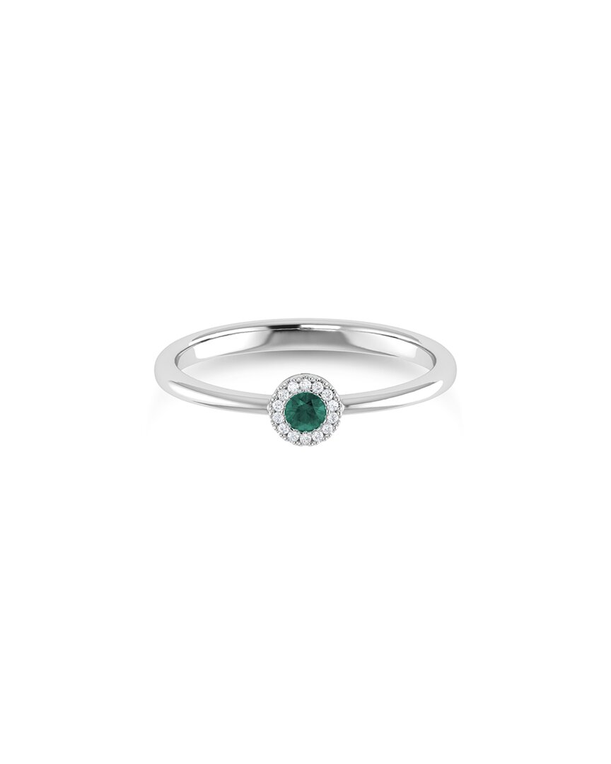 Sabrina Designs 14k 0.11 Ct. Tw. Diamond & Alexandrite Ring