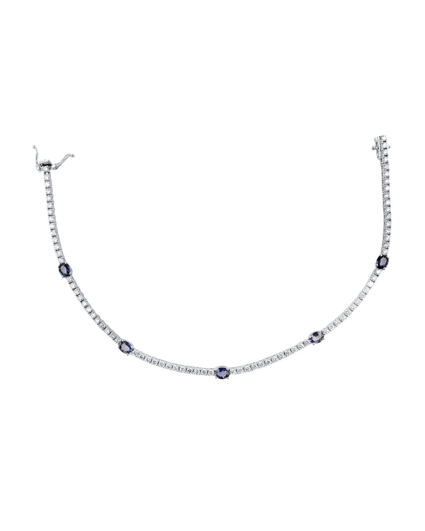 Sabrina Designs 14k 2.77 Ct. Tw. Diamond & Sapphire Bracelet