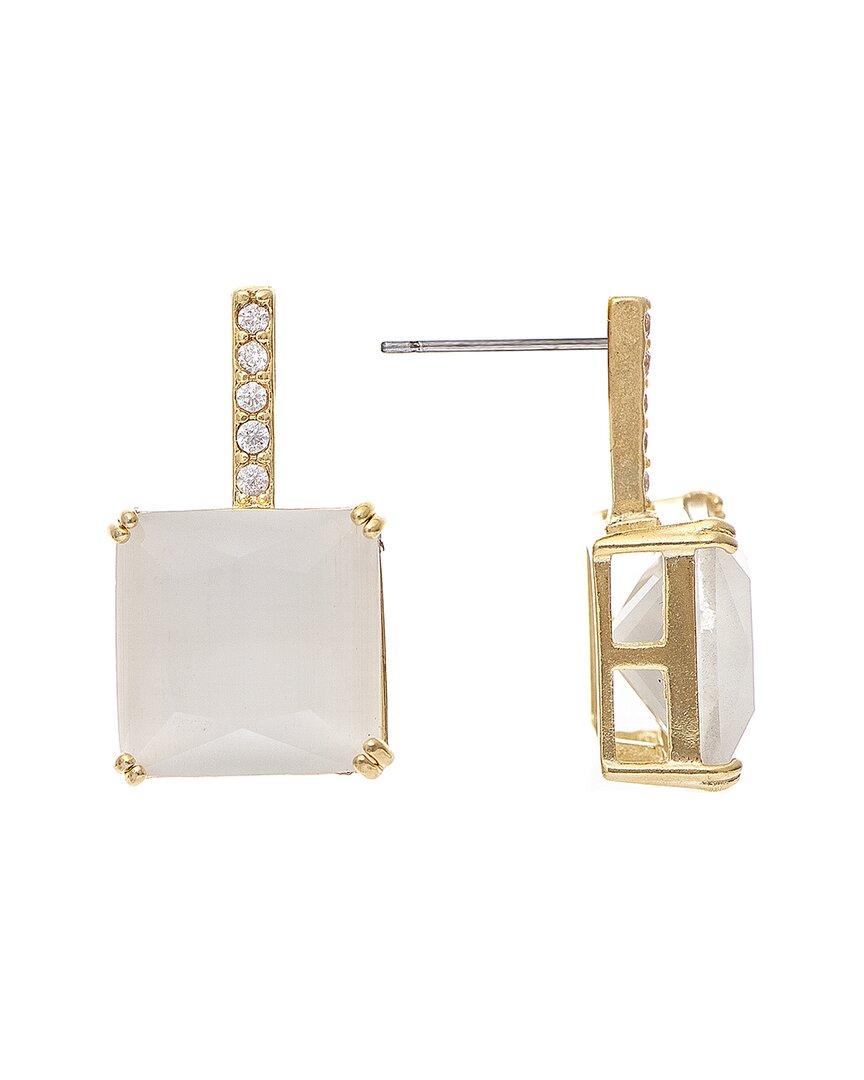 Rivka Friedman 18k Plated Cz Earrings No Color No