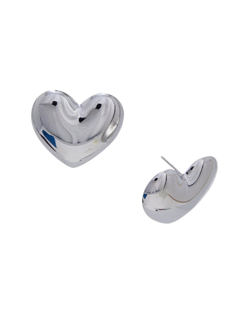 DANNIJO DANNIJO OVERSIZED PUFFY HEART STUDS