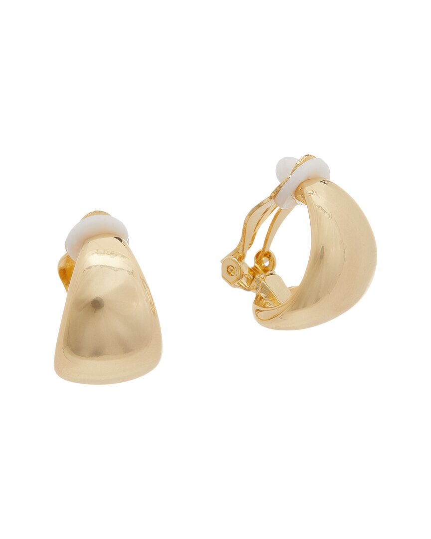 Juvell 18k Plated High Polish Clip Earrings