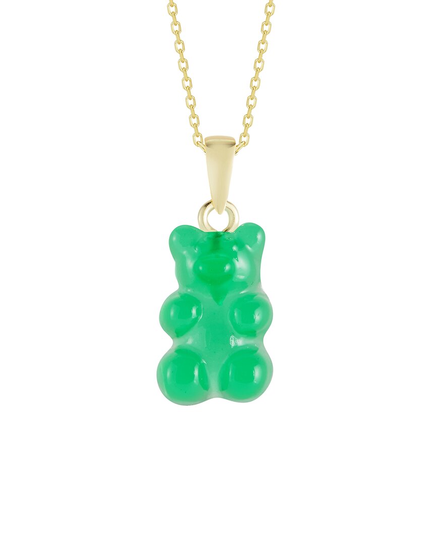 Sphera Milano 14k Over Silver Gummy Bear Necklace