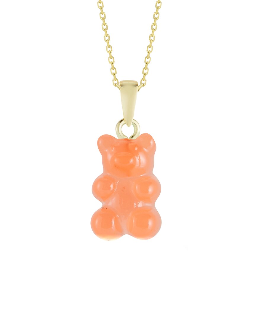 Shop Sphera Milano 14k Over Silver Gummy Bear Necklace