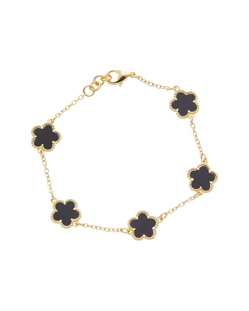 Juvell 18k Plated Clover Bracelet