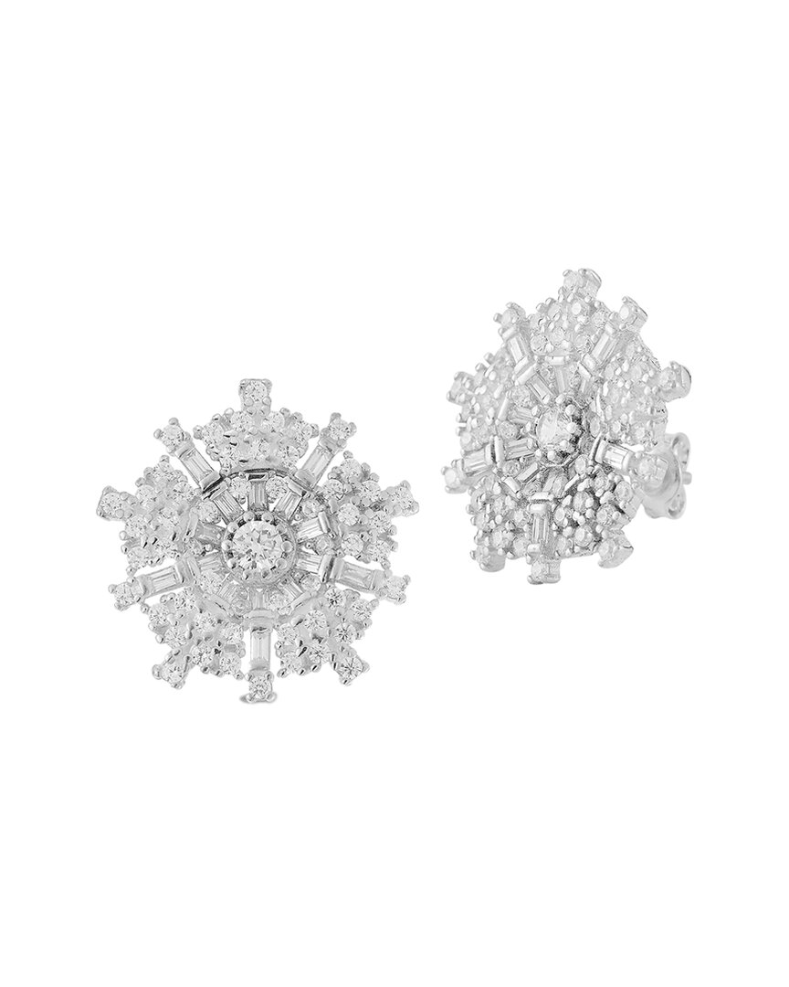 Sphera Milano Floral Statement Earrings