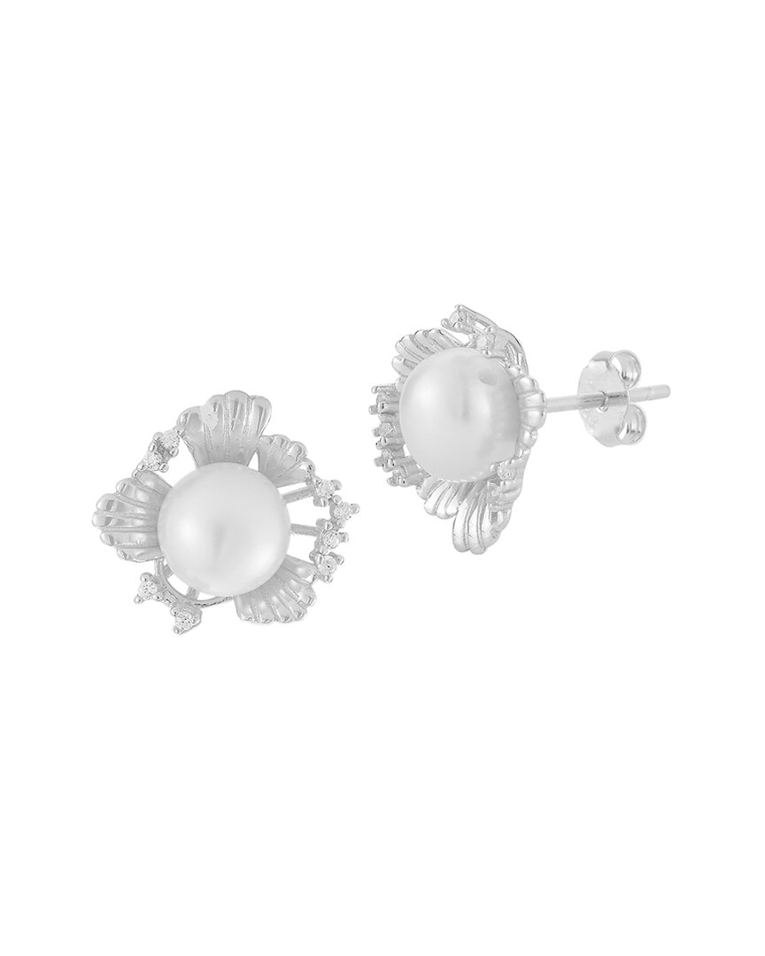 Sphera Milano Silver 7mmmm Pearl Studs