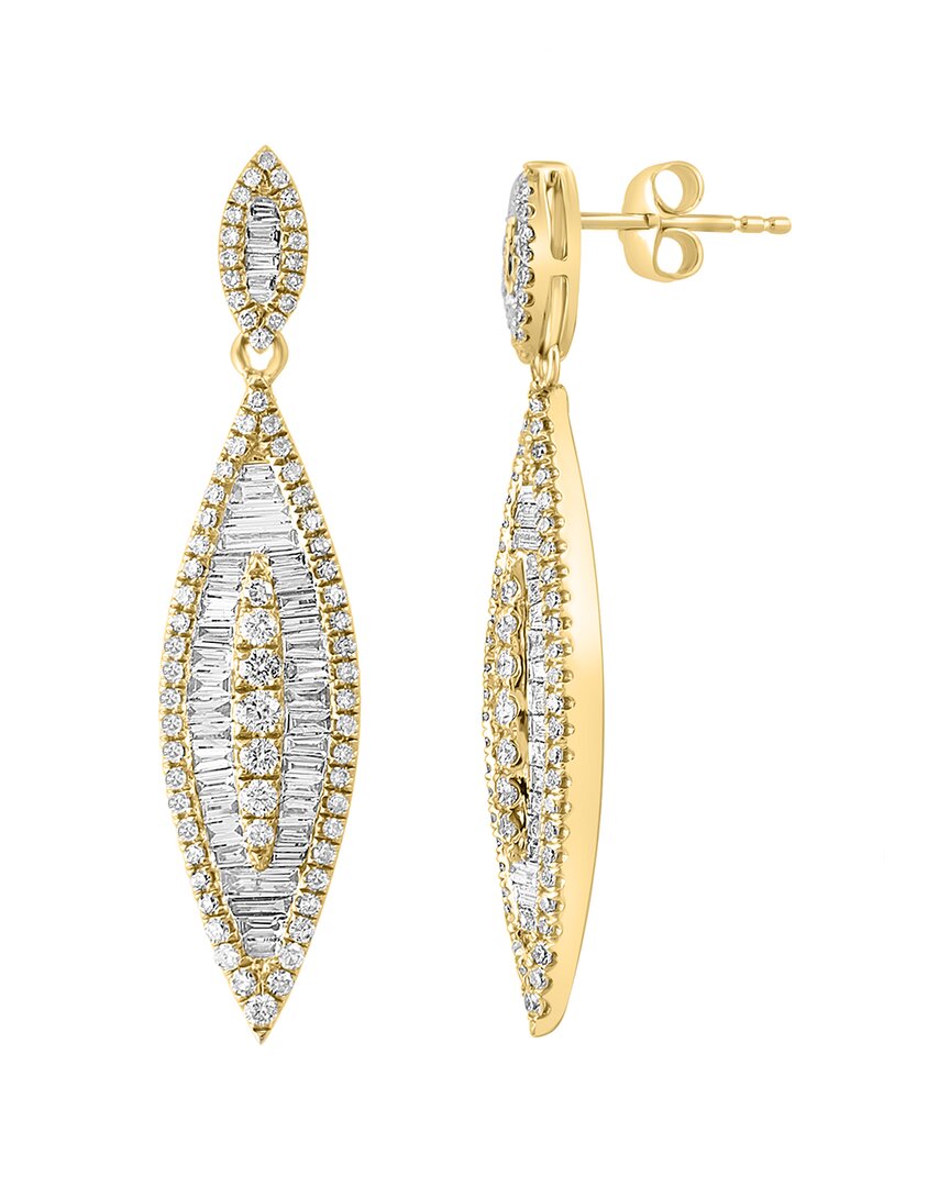 Effy Fine Jewelry 14k 1.55 Ct. Tw. Diamond Drop Earrings
