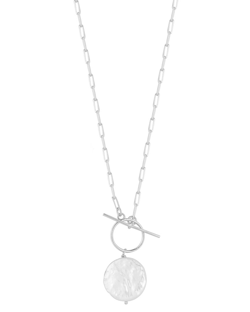 Sphera Milano Silver 20.5mm Pearl Necklace