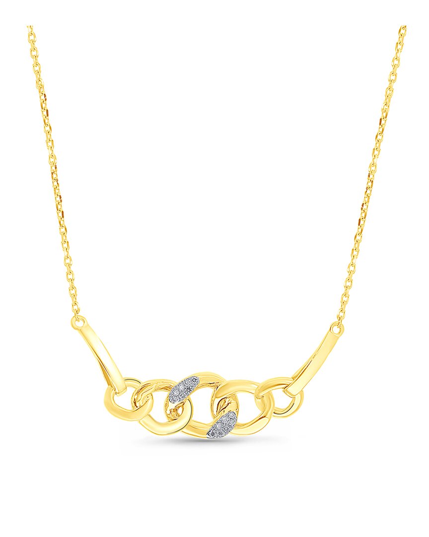 Kallati 14k Diamond Necklace