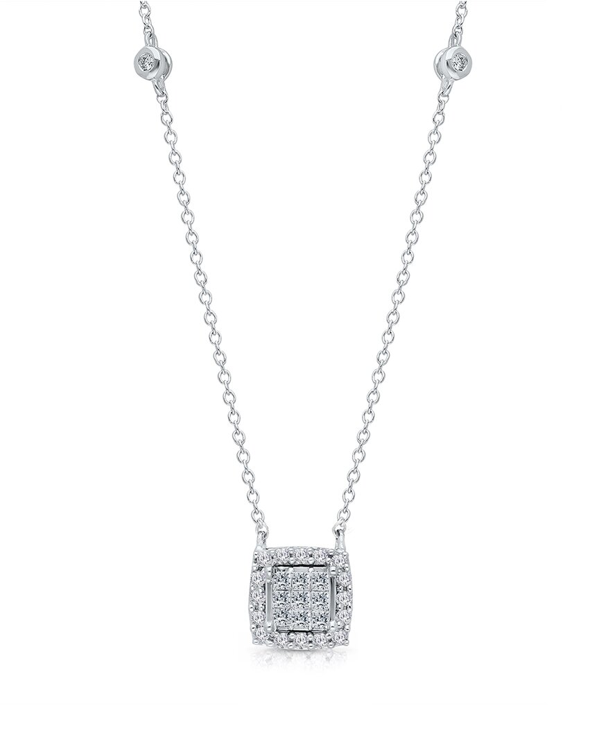 Kallati 14k 0.30 Ct. Tw. Diamond Pendant Necklace
