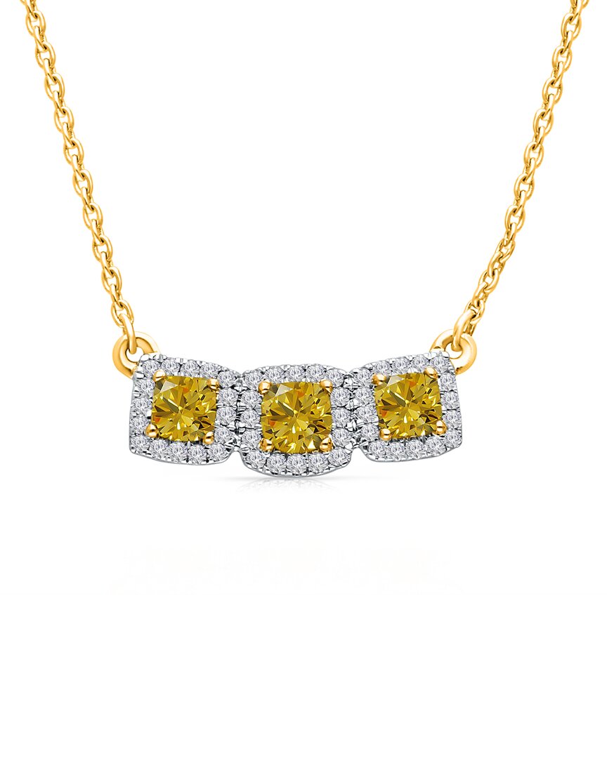 Shop Kallati 14k 0.50 Ct. Tw. Diamond Necklace