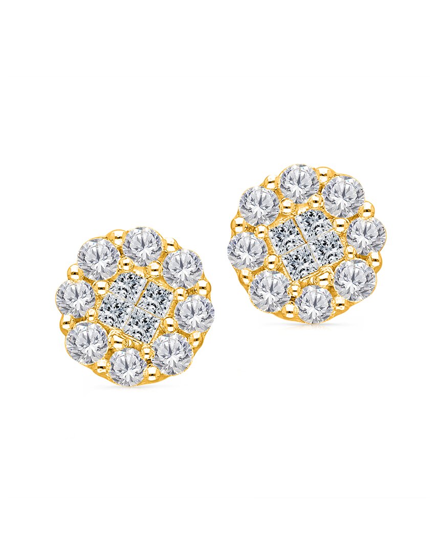 Kallati 14k 0.95 Ct. Tw. Diamond Earrings