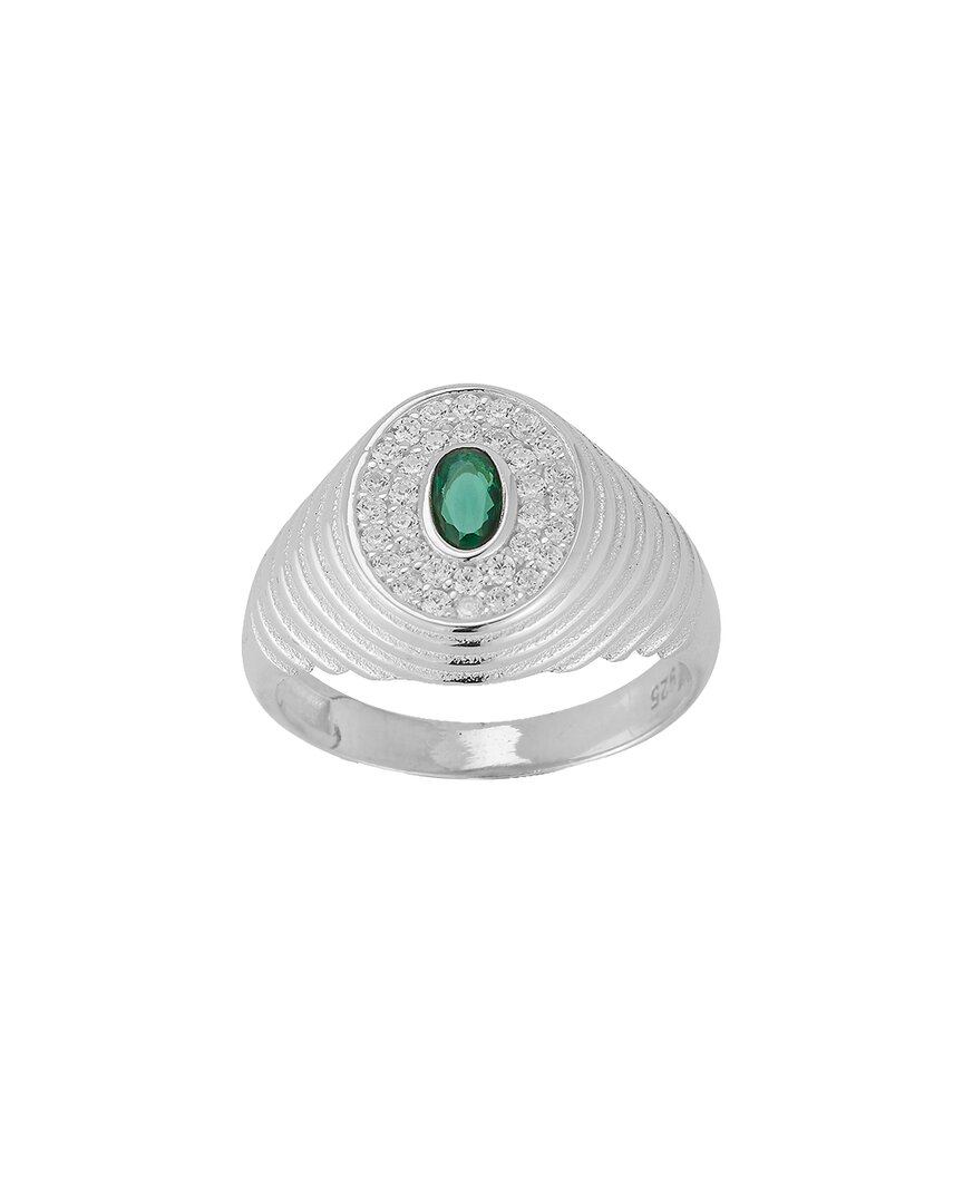 Sphera Milano Silver Cz Vintage Ring