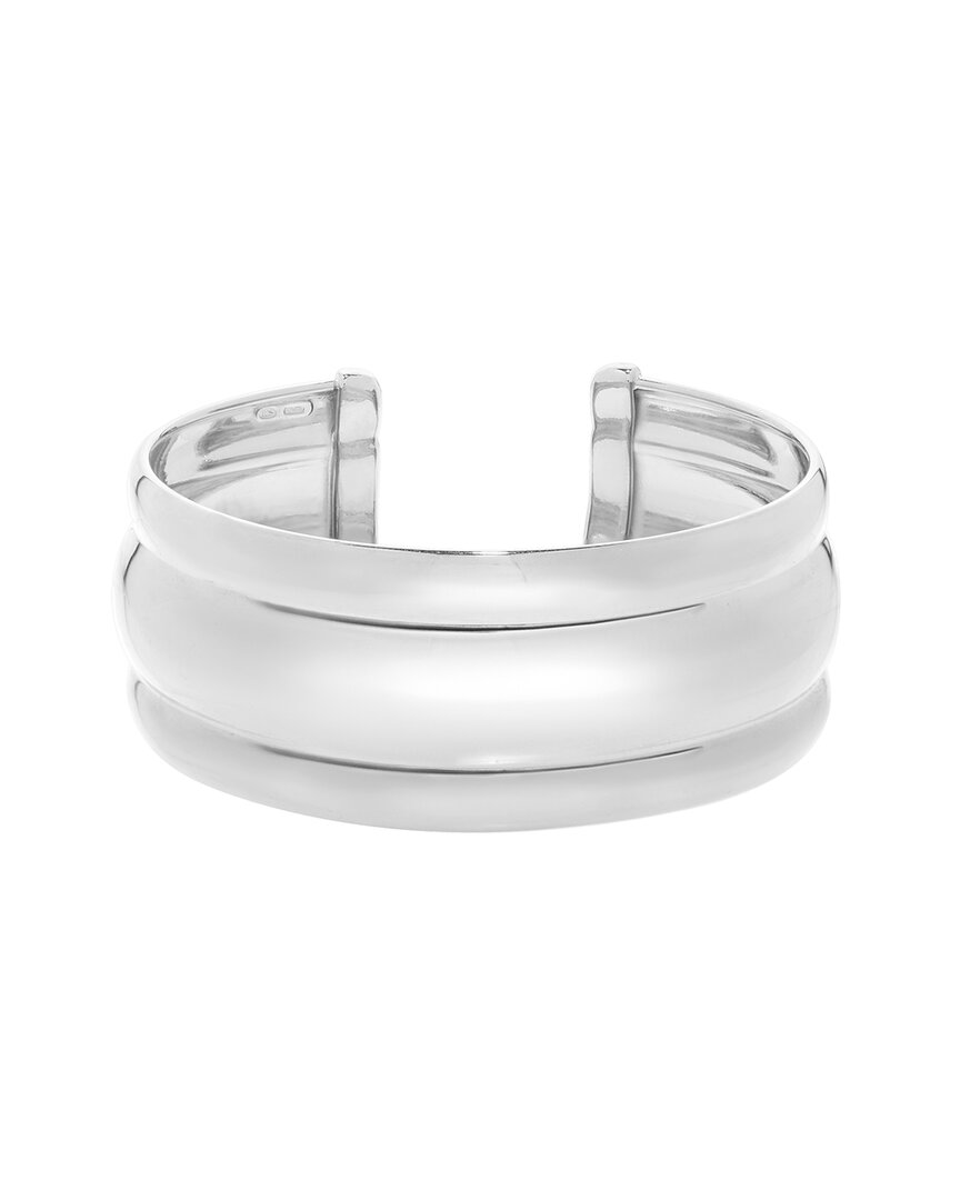 Italian Silver Cuff Bracelet