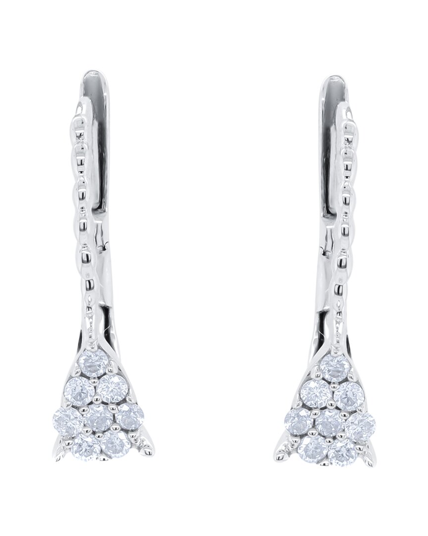 Diana M. Fine Jewelry 14k 0.15 Ct. Tw. Diamond Earrings