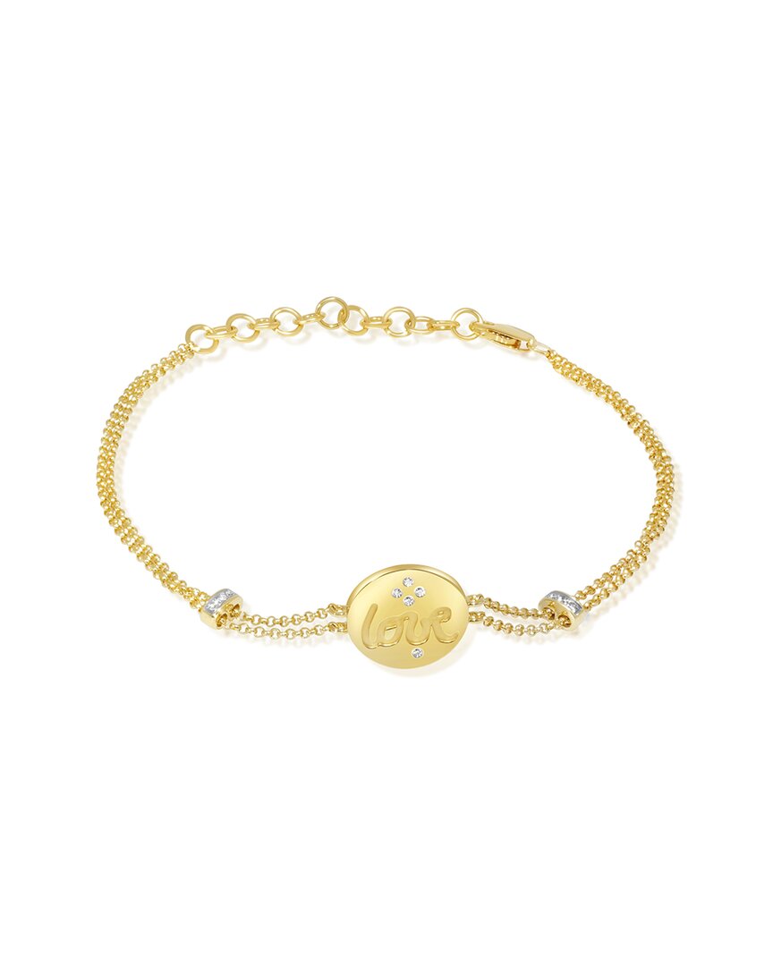 Diana M. Fine Jewelry 14k Diamond Bracelet