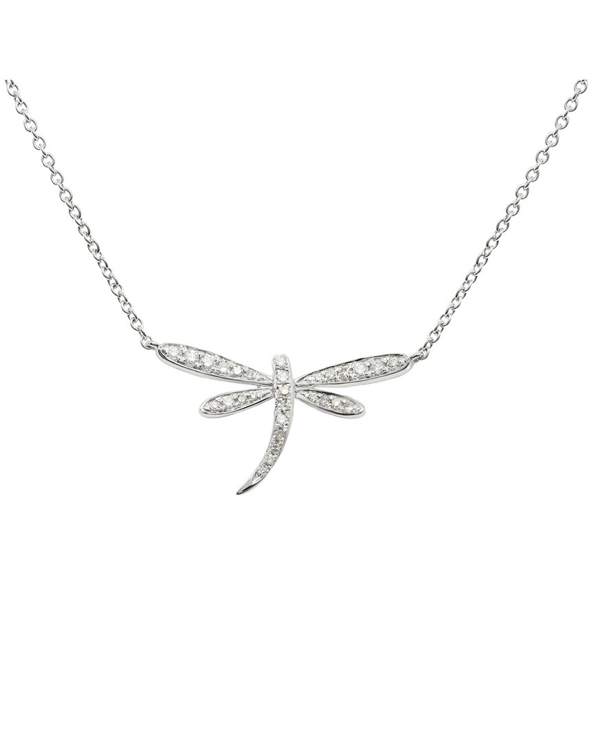 Diana M. Fine Jewelry 14k 0.15 Ct. Tw. Diamond Necklace