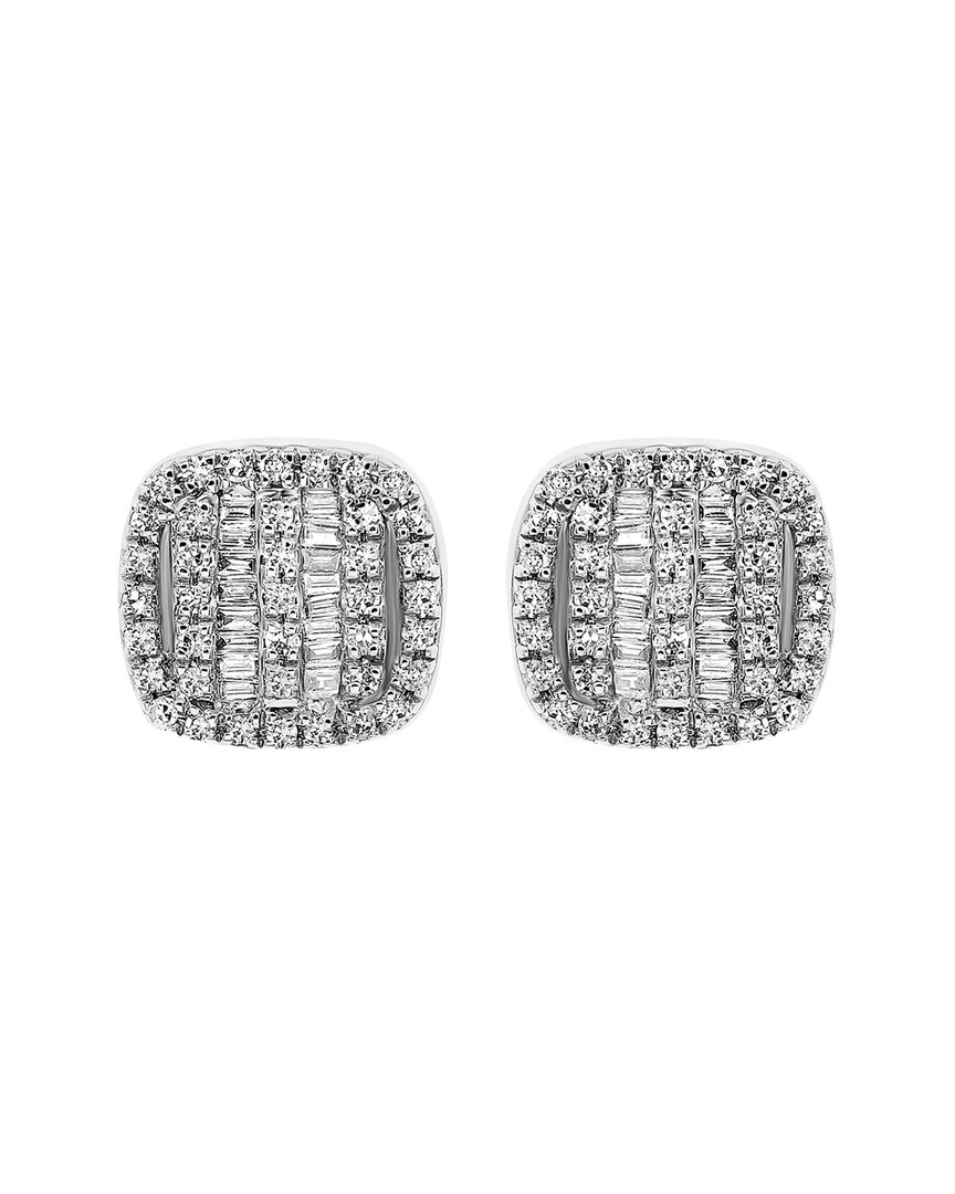 Diana M. Fine Jewelry 14k 0.33 Ct. Tw. Diamond Earrings